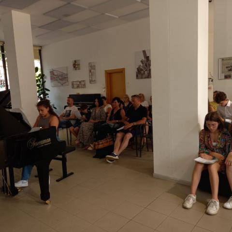 Konzert im Showroom von Saccuman
