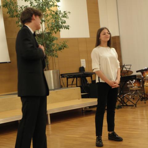 Klassenkonzert 3DM und 4DM