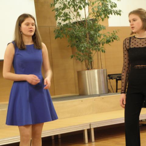 Klassenkonzert 3DM und 4DM