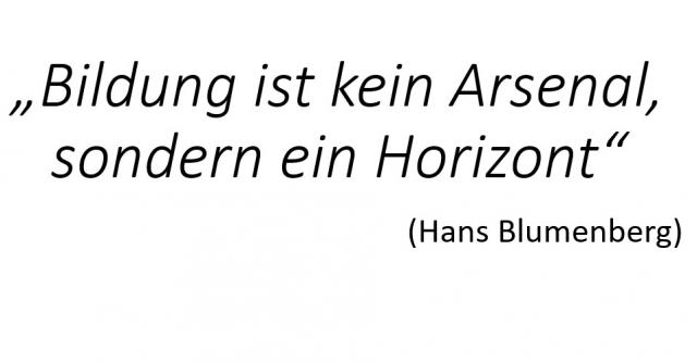 Spruch Blumenberg